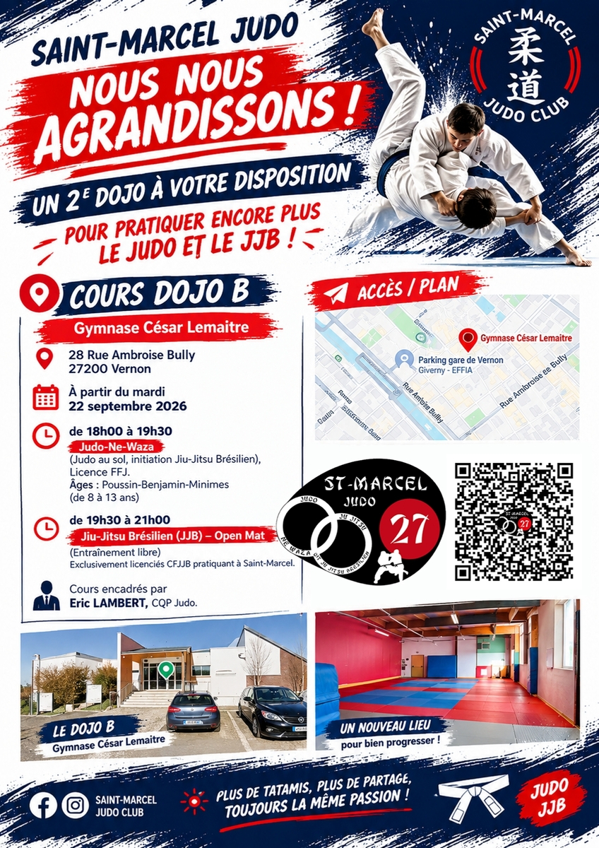 NOUS NOUS AGRANDISSONS !