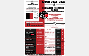 INSCRIPTION SAISON 2023 - 20234