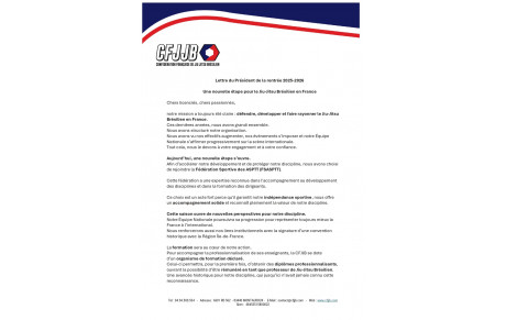 Communication CFJJB